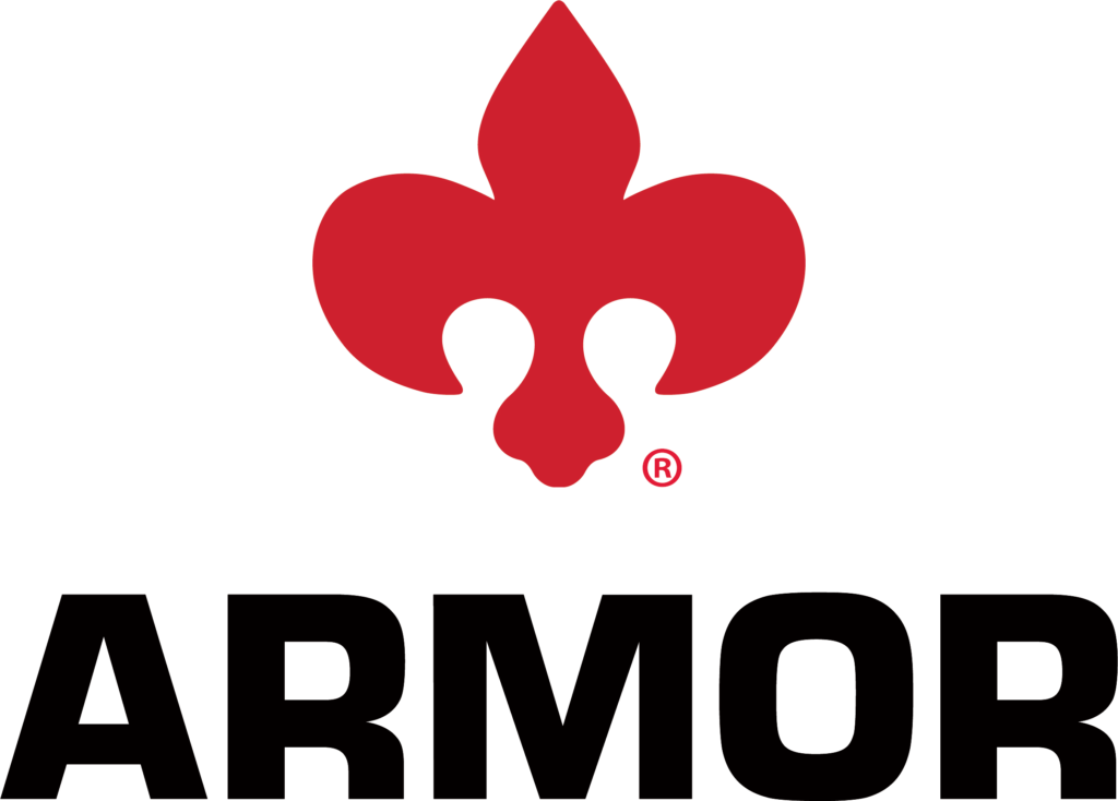 Armor Railway Houses Telecommunication Shelters 2020 Corporate Logo with Fleur-de-lis Transparent