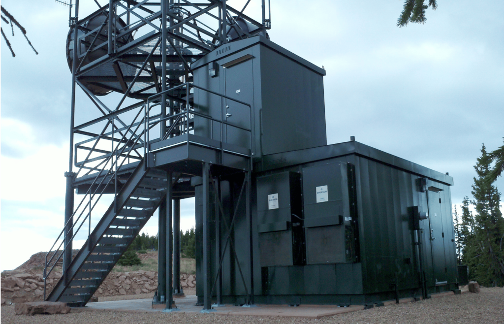 Precision Quincy Industries HT Site Communication Shelters Outdoors