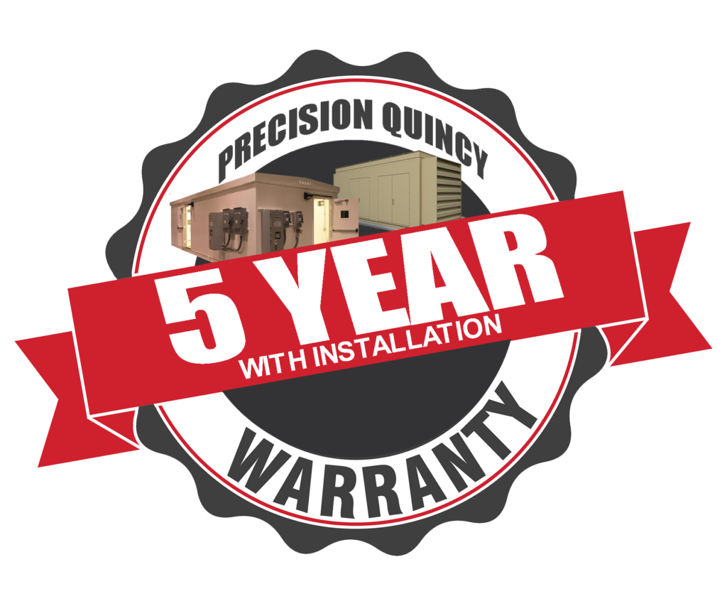 Precision Quincy Industries Railroad Houses 5 Year Warranty Tire Logo Transparent Background