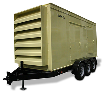 Precision Quincy Industries Tri Axle Trailer Railroad Shelters